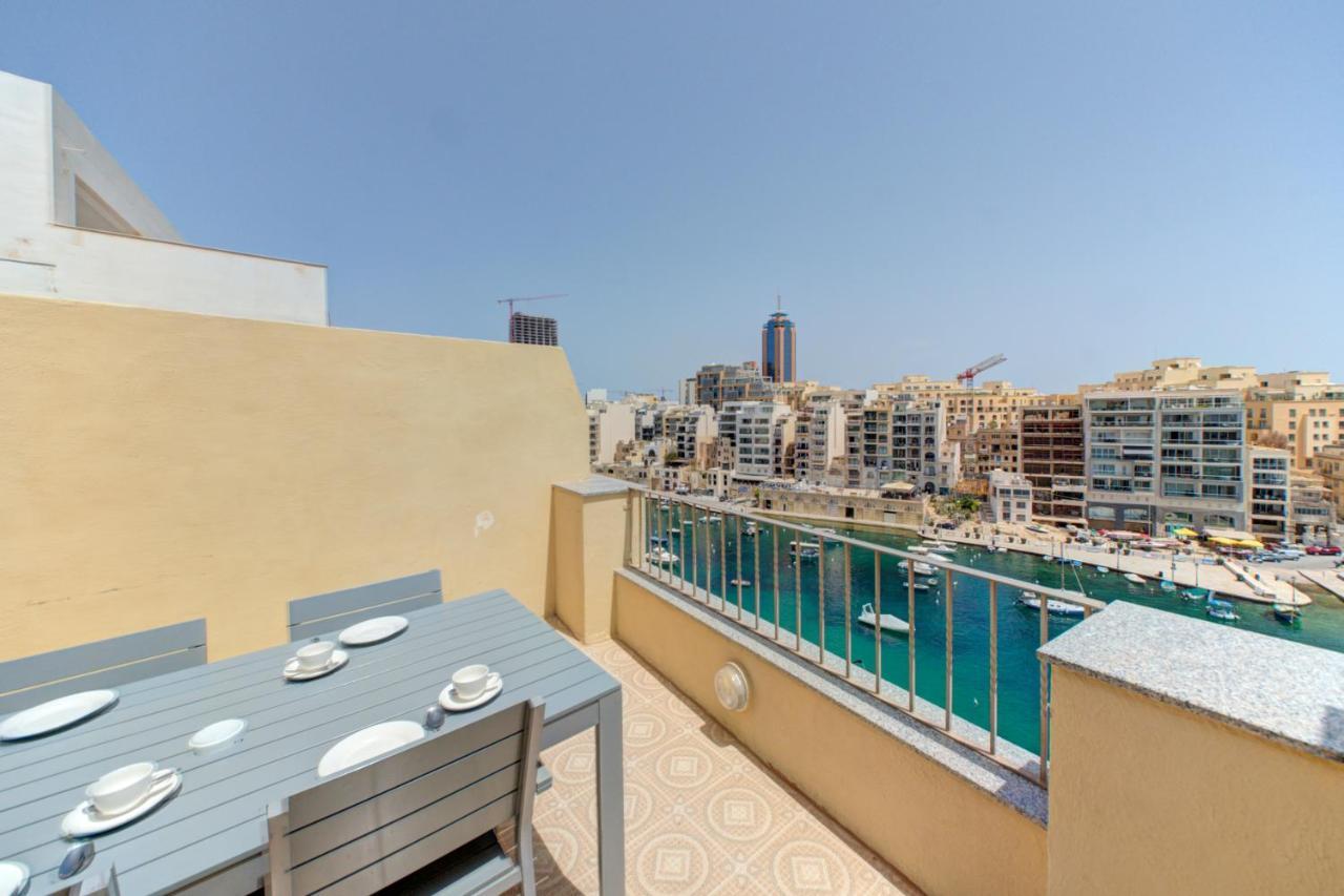 Morina Court - Seaview Apartments And Penthouse In St Julians By Shortletsmalta St. Julian's Exterior foto